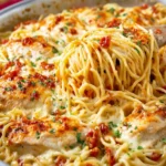 Baked Chicken Spaghetti First Image