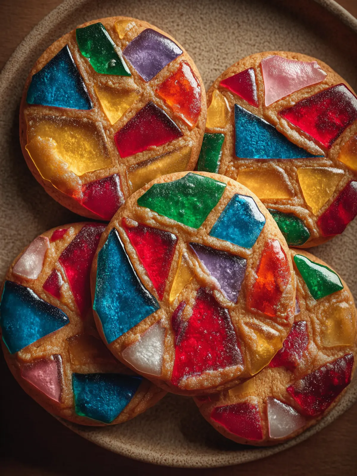 Stained Glass Cookies First Image