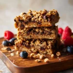 The BEST Baked Oatmeal Breakfast Bars First Image