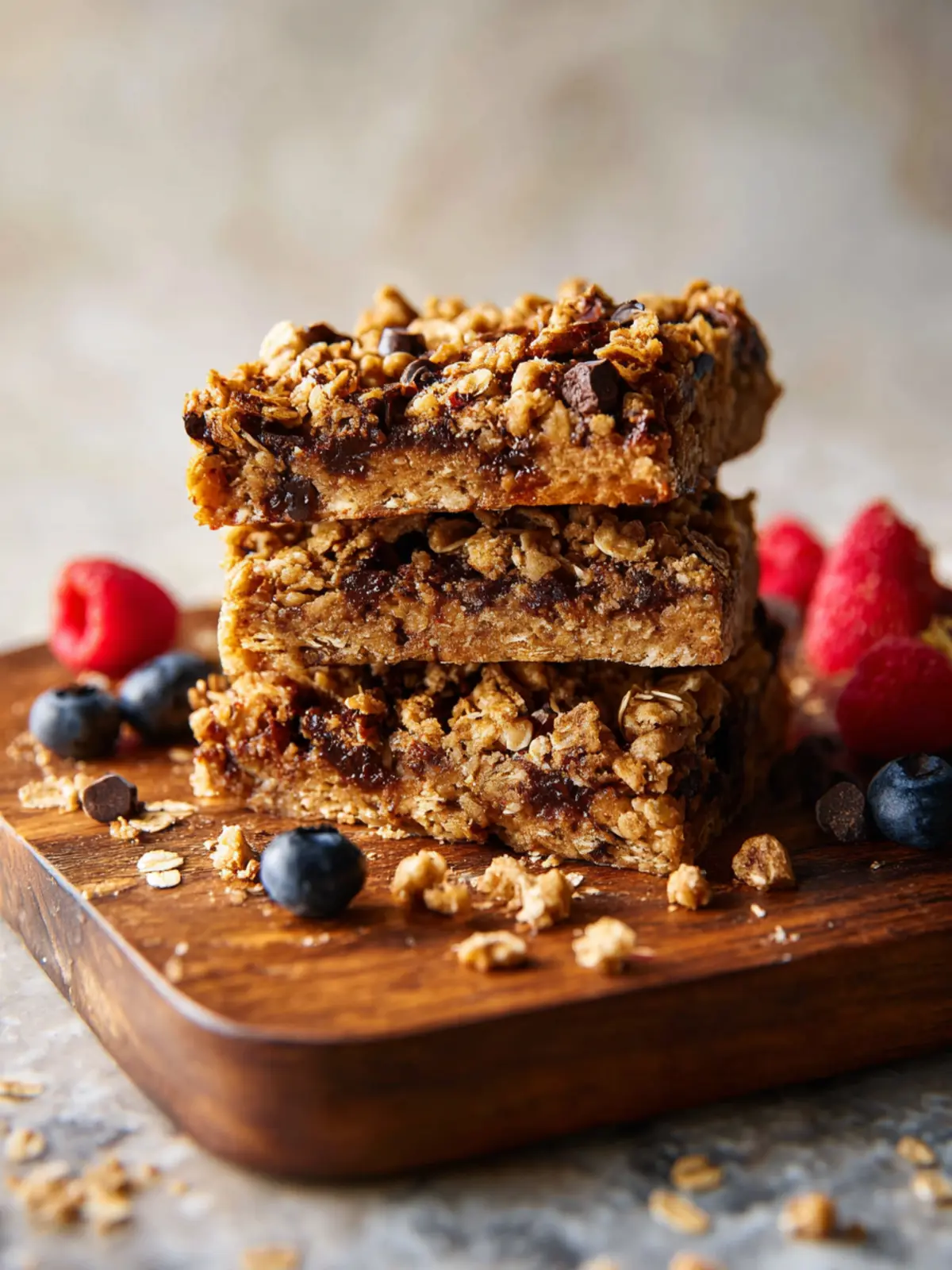 The BEST Baked Oatmeal Breakfast Bars First Image