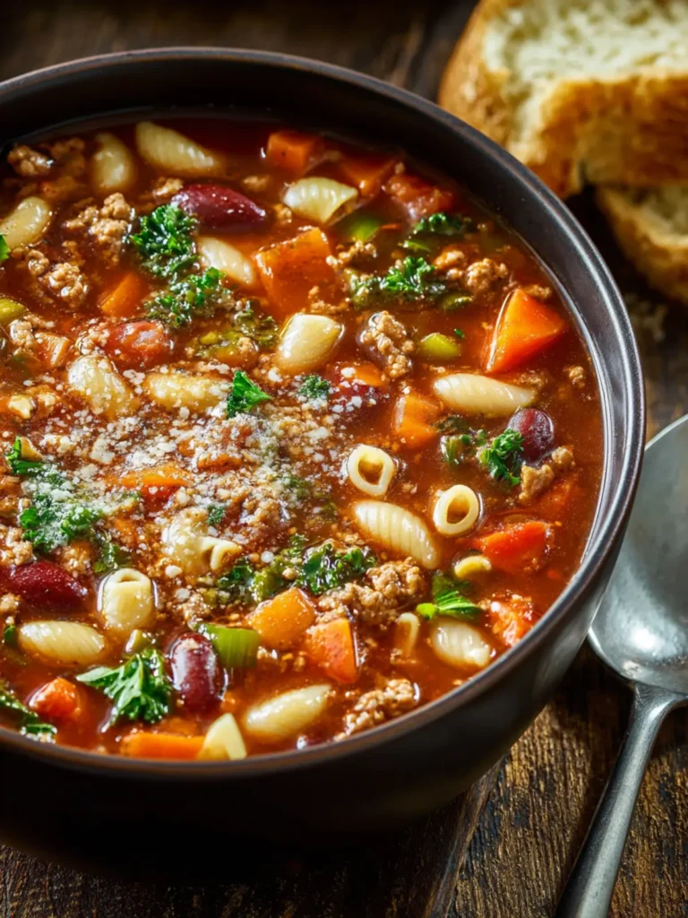 Cozy Pasta Fagioli Soup Recipe: A Warm Hug in a Bowl First Image
