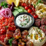 Mouthwatering Mediterranean Mezze Tapas Platter for Everyone First Image