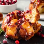 Cranberry Orange Monkey Bread First Image