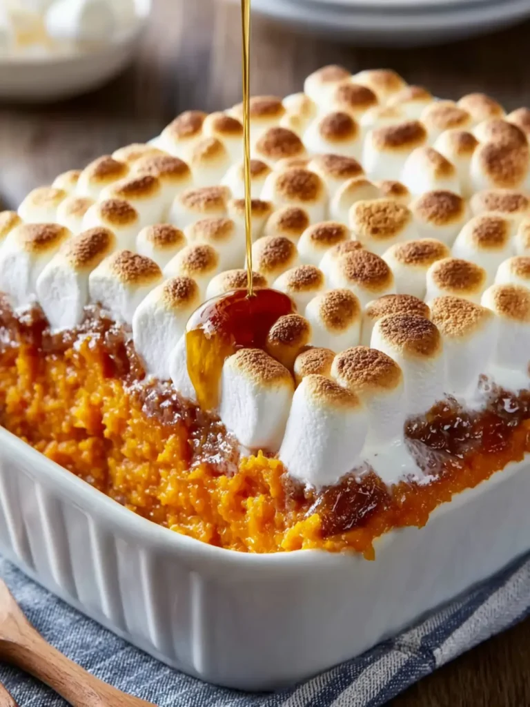 Sweet Potato Casserole with Marshmallows First Image