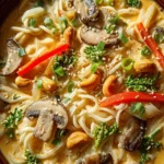 CREAMY NUTTY NOODLE SOUP First Image