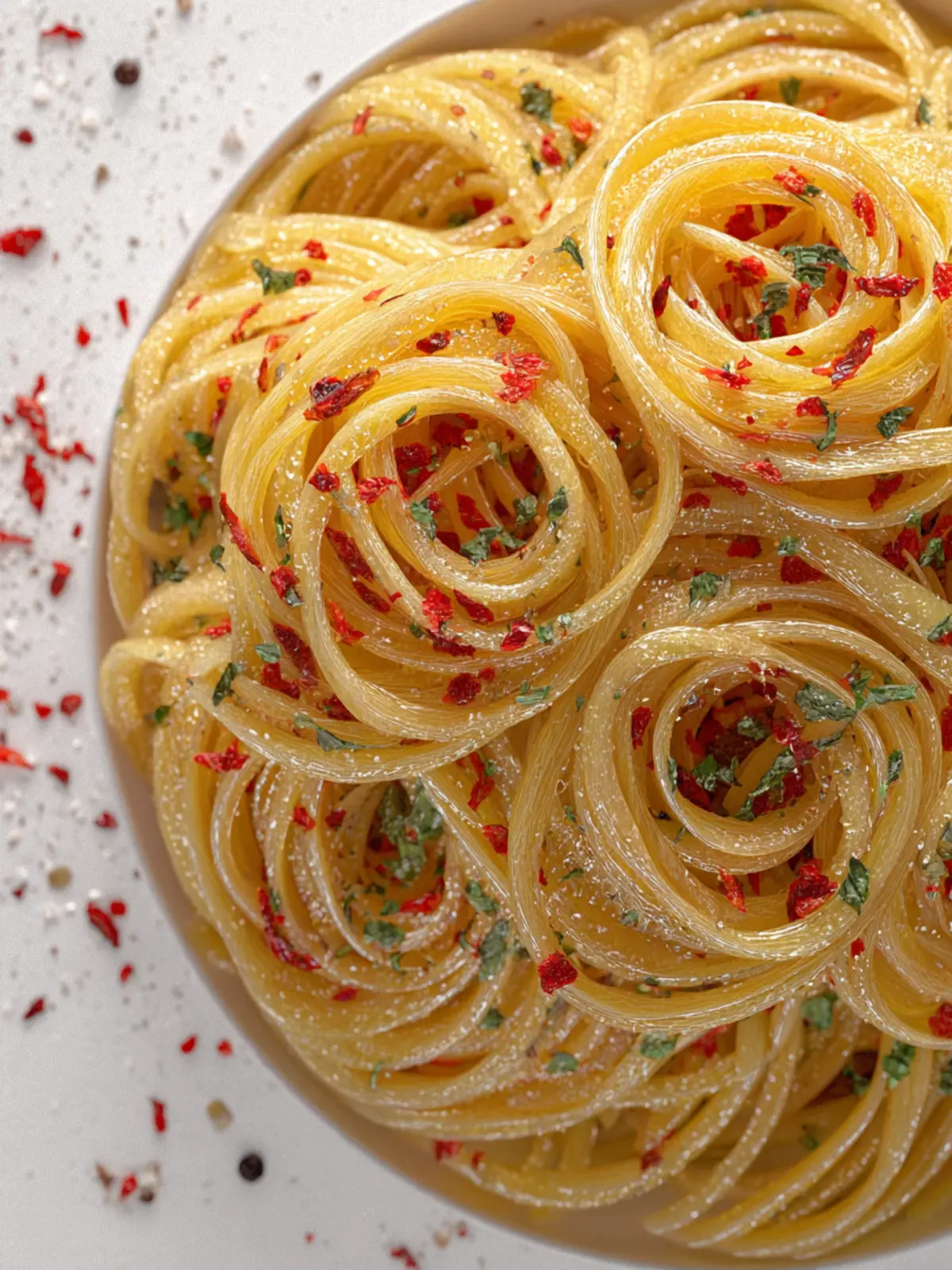 Pasta aglio olio e peperoncino First Image