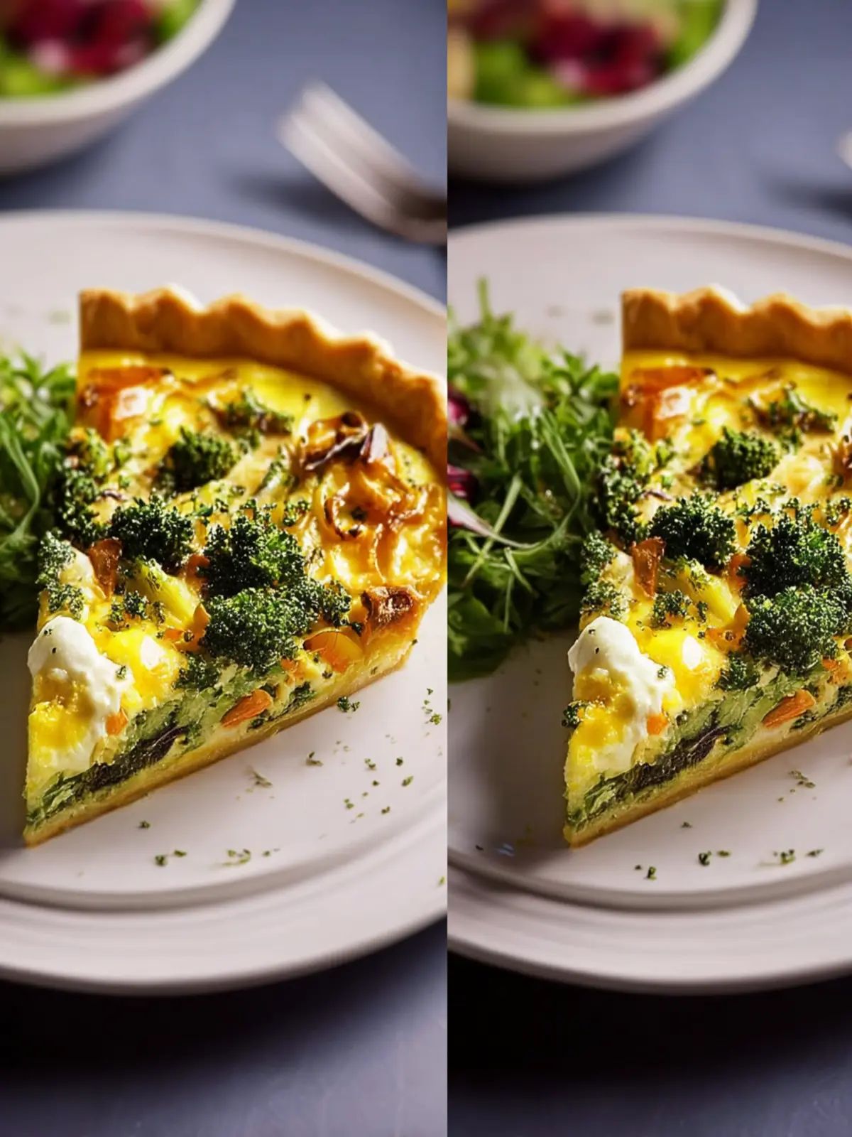 Winter Vegetable Quiche: An Easy Dinner Recipe First Image