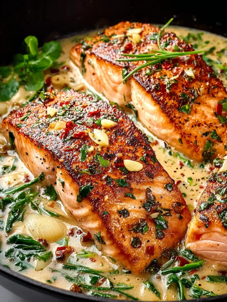 Irresistible Tuscan Garlic Salmon Recipe for Dinner Bliss First Image