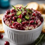 Holiday Jalapeño Cranberry Dip: The Ultimate Sweet-Heat Appetizer for Festive Gatherings First Image