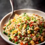 Easy Dump and Bake Fried Rice: The Ultimate Hands-Off Comfort Meal First Image