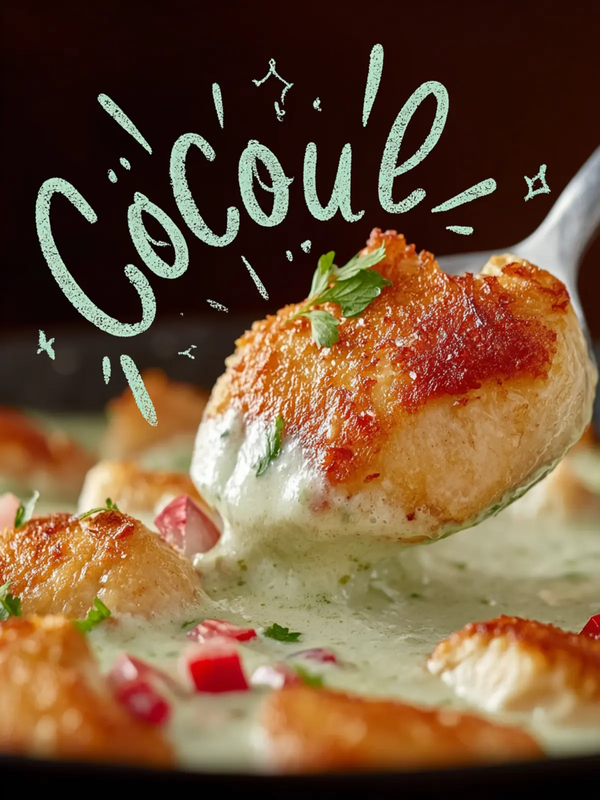 Coconut Chicken in Creamy Coconut Sauce Recipe First Image