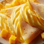 Mango Cream Crepe Pillows: Soft, Fruity Dessert Clouds Bursting with Tropical Flavor First Image