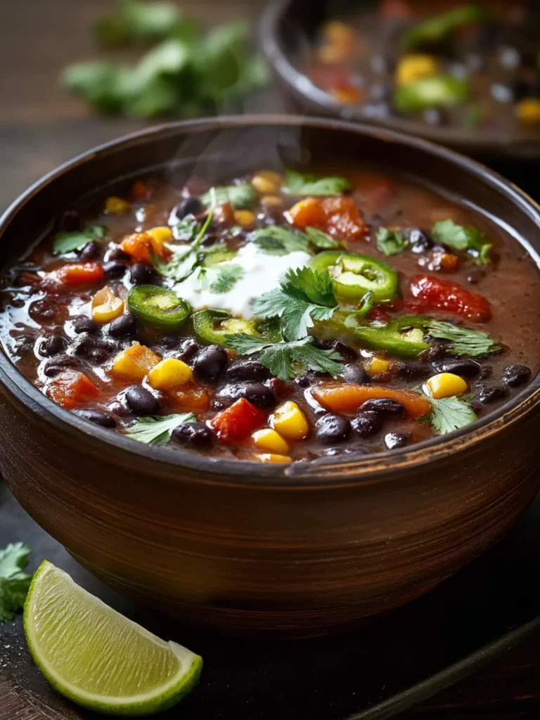 Mexican Black Bean Soup: 5 Steps to Comforting Delight First Image