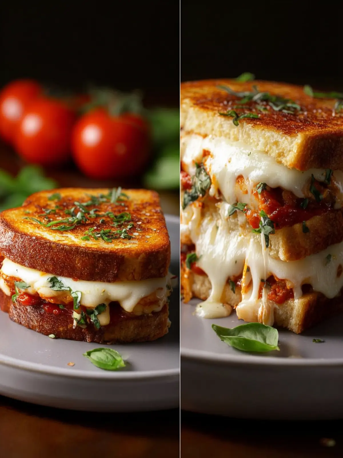 Lazy Chicken Parmesan Grilled Cheese: An Easy Dinner Recipe First Image