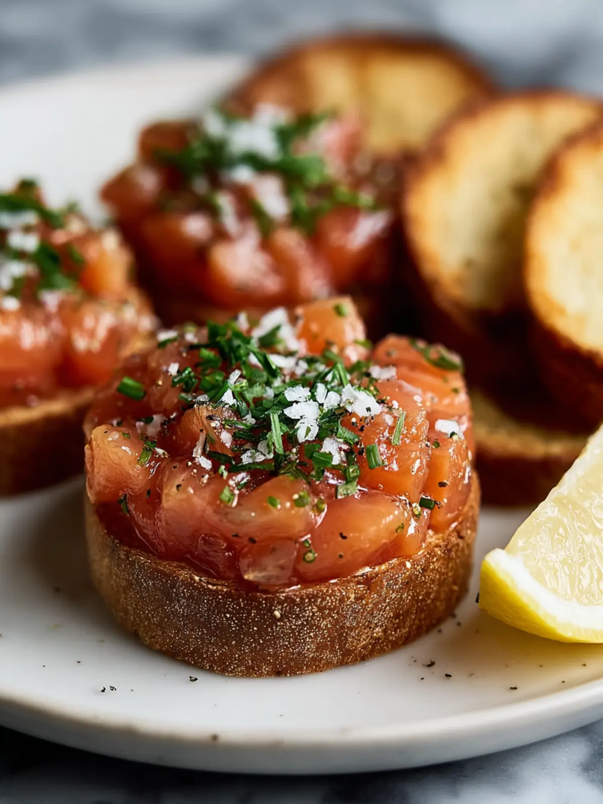 How to Make Smoked Salmon Tartare First Image