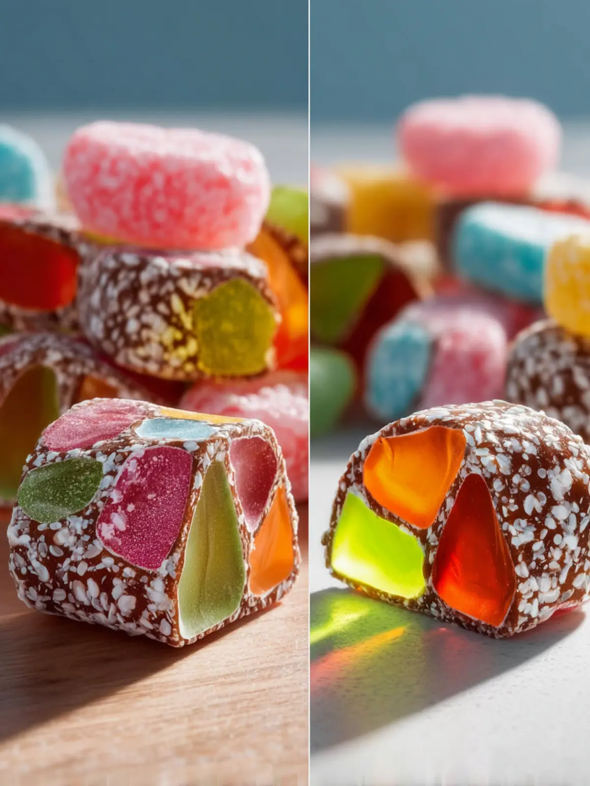 Easy Stained Glass Candy Recipe: Colorful Homemade Treats First Image