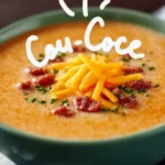 Cajun Potato Soup with Andouille Sausage and Cheddar Recipe First Image