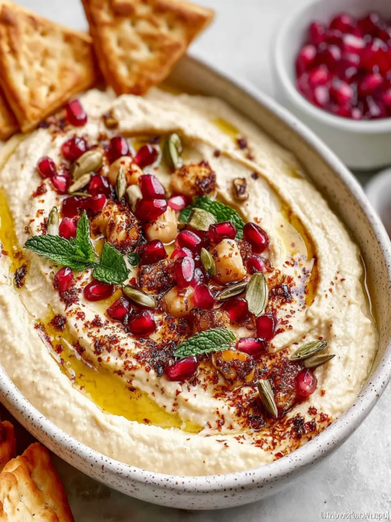 Party-Worthy Hummus (with Gorgeous Hummus Toppings) First Image