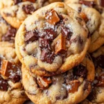 Delicious Toffee Cookies: Chewy, Buttery Perfection! First Image