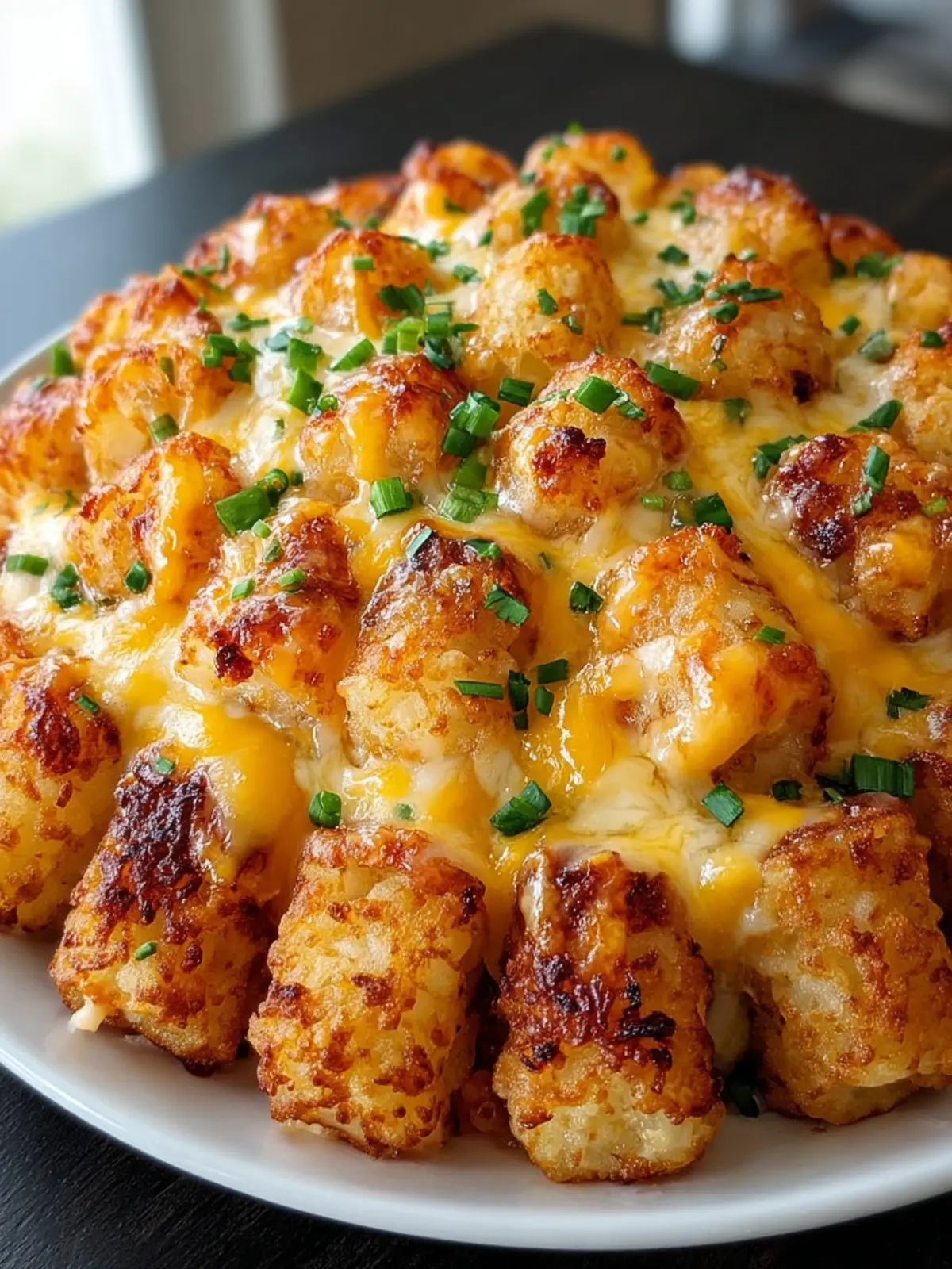 Easy Cheddar Ranch Chicken Tater Tot Bake – Dinner Delight! First Image
