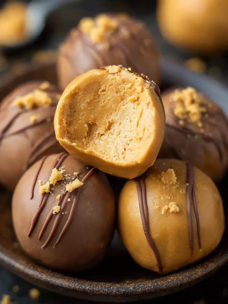 3 Ingredient Peanut Butter Balls First Image