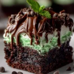 Chocolate Mint Poke Cake – Ultra Moist & Refreshing Dessert First Image