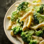 Creamy Lemon Broccoli Pasta First Image