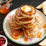 Fluffy Applesauce Pancakes First Image