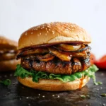 Grilled Teriyaki Burgers First Image