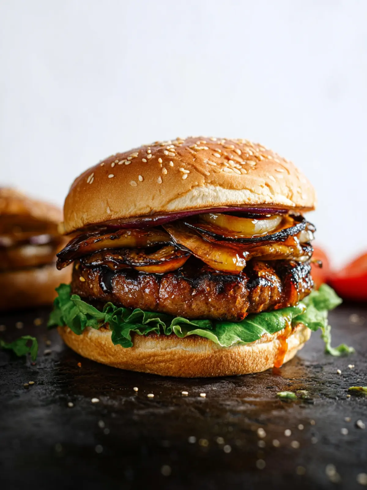 Grilled Teriyaki Burgers First Image