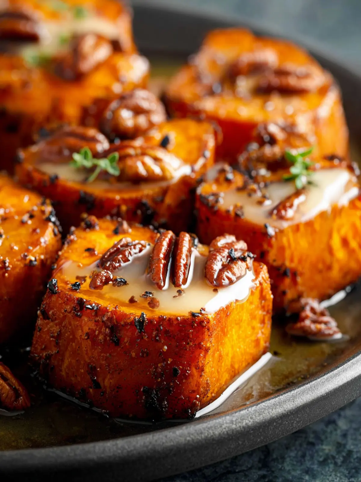 Maple Roasted Sweet Potato Bites First Image