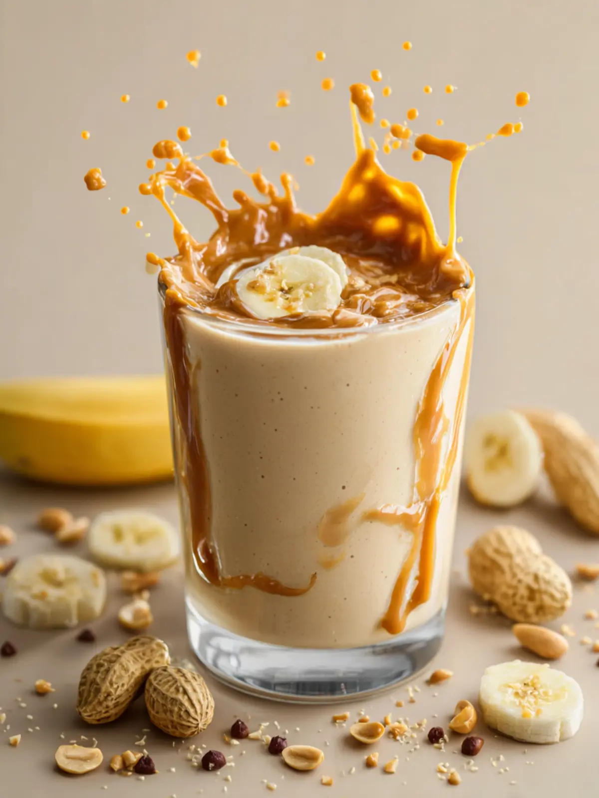 Peanut Butter Banana Smoothie First Image
