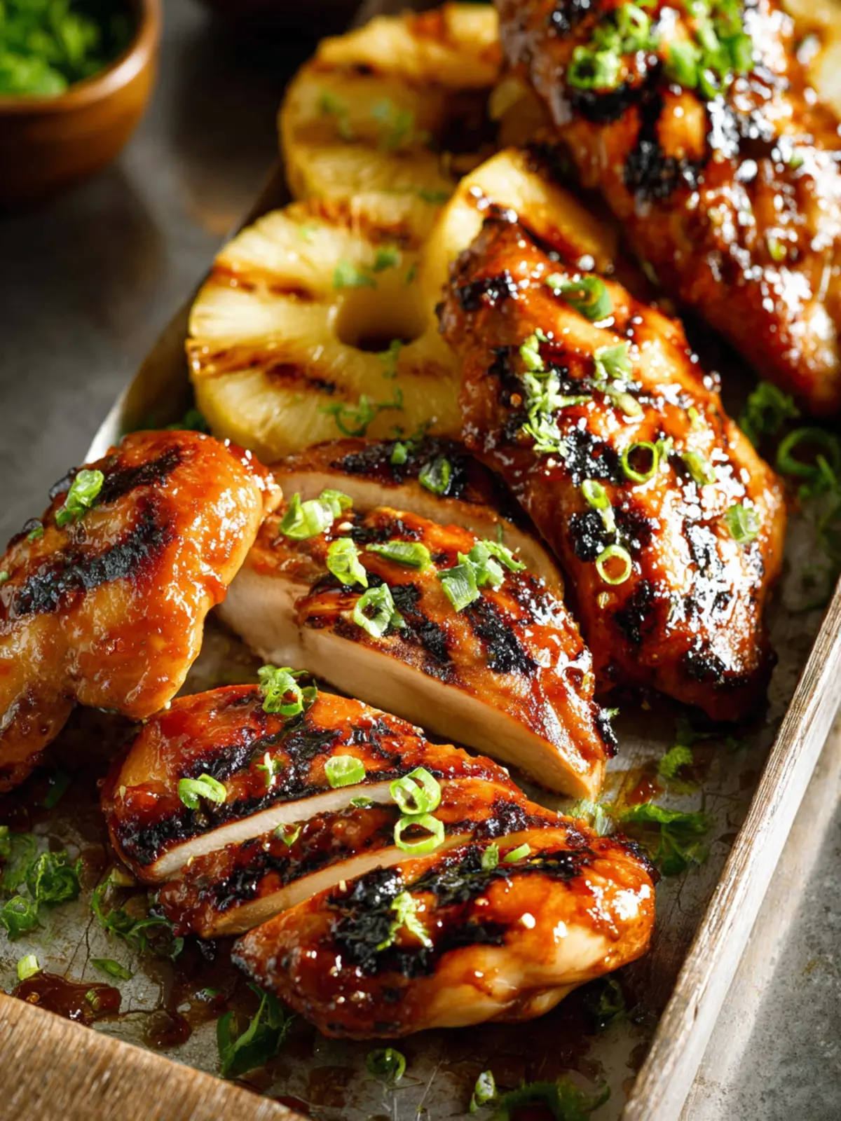 Pineapple Teriyaki Grilled Chicken First Image