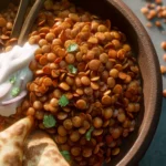 Seasoned Brown Lentils First Image