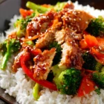 Slow Cooker Teriyaki Chicken and Stir Fry Veggies Recipe First Image