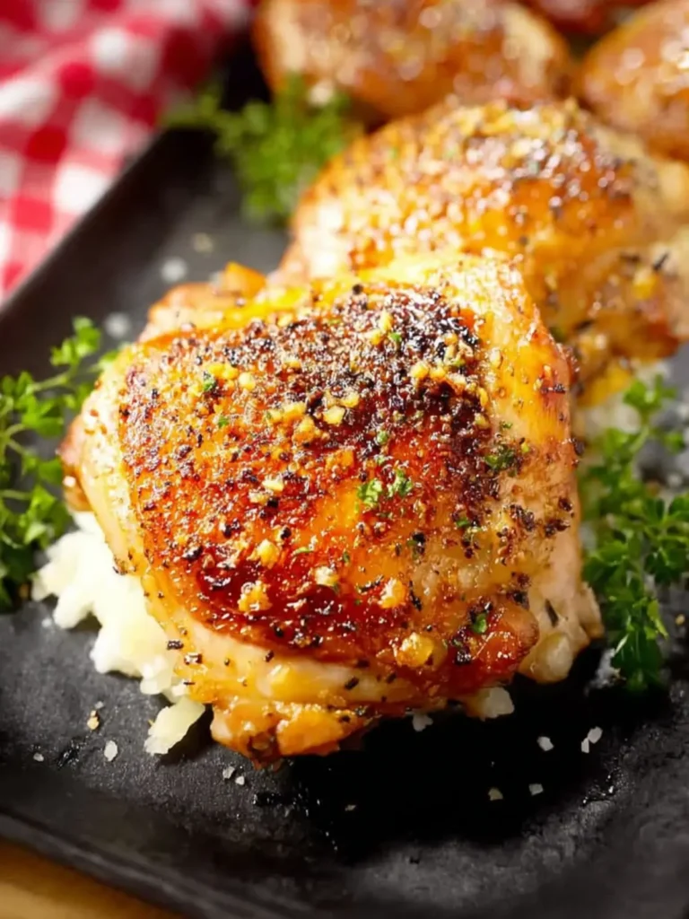 How Long to Bake Bone-in Chicken Thighs First Image