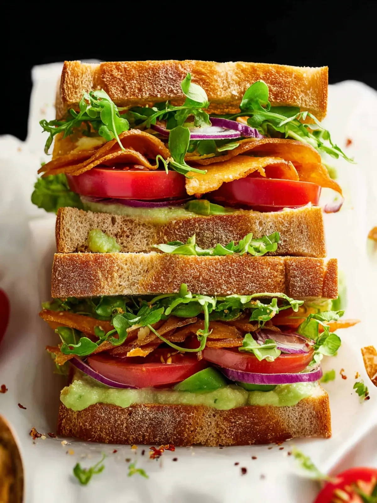 The Best Vegan Sandwich First Image