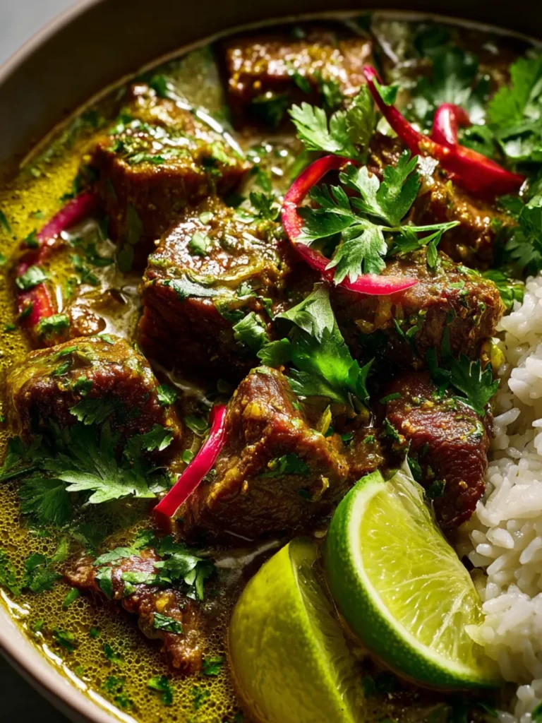 Must-Try Mexican Beef Chile Verde Recipe for Flavor Lovers First Image