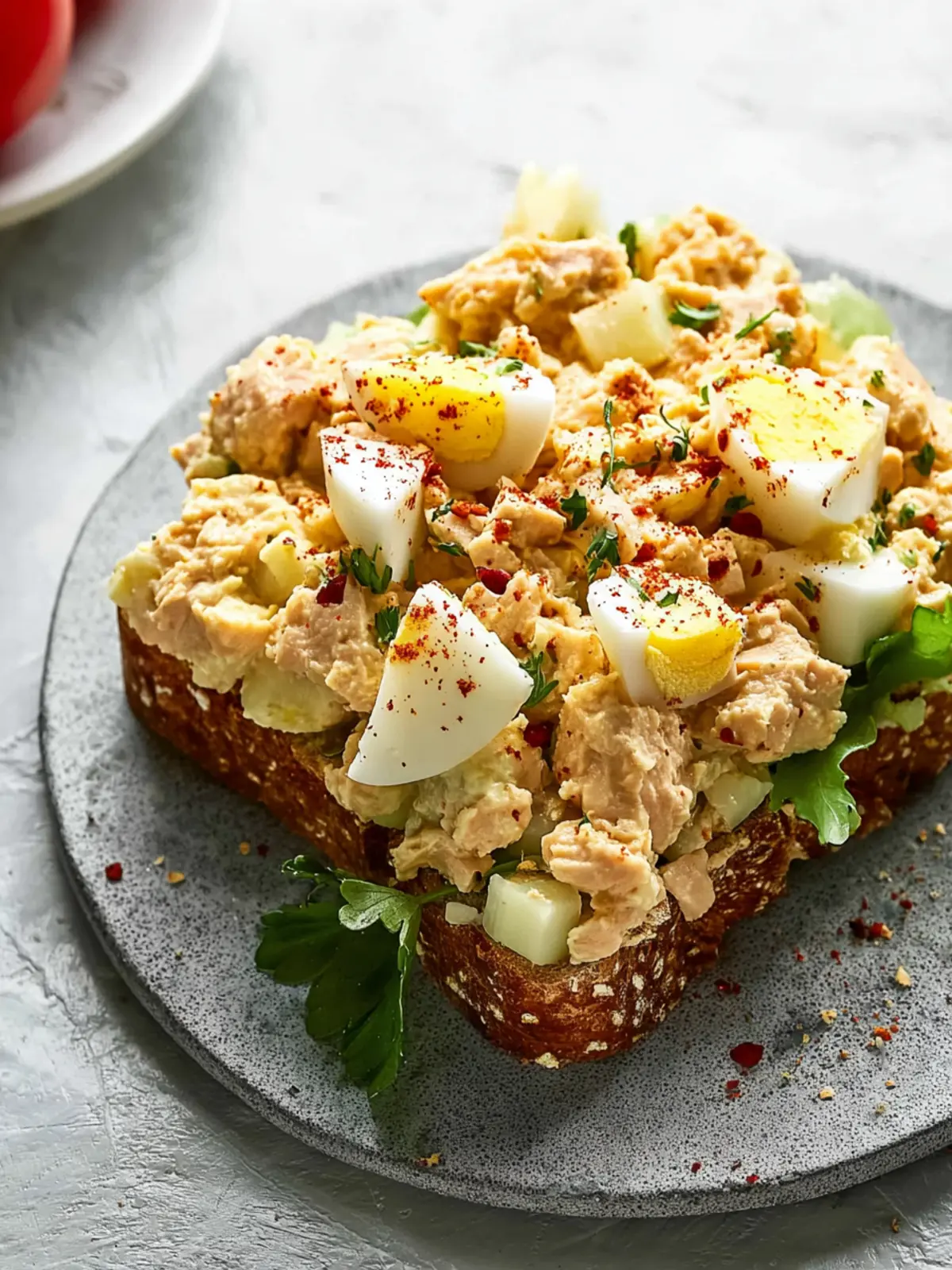 Best Healthy Tuna Egg Salad – 10 Minute Recipe First Image