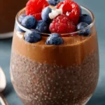 Peanut Butter Chocolate Chia Pudding First Image