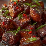 Sweet and Sticky Steak Bites First Image