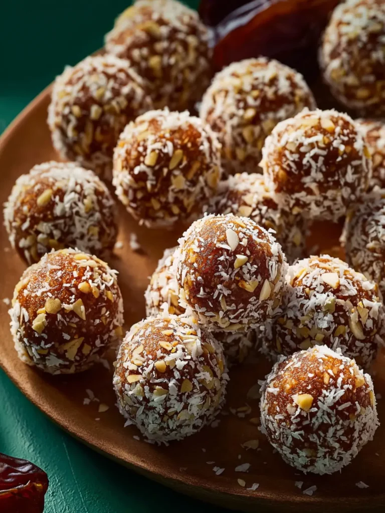 Almond Date Energy Balls First Image