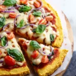 Chickpea Flour Crust Pizza First Image