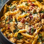 Tuscan Chicken Pasta (Creamy One-Pot Dinner in 30 Minutes) First Image