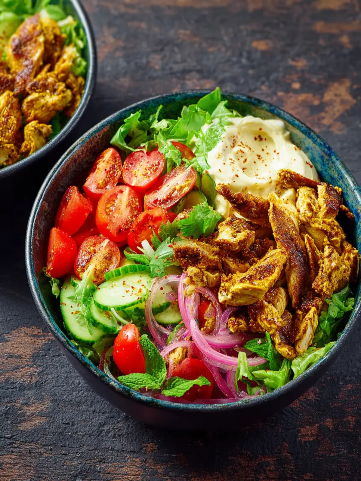 Chicken Shawarma Bowls First Image