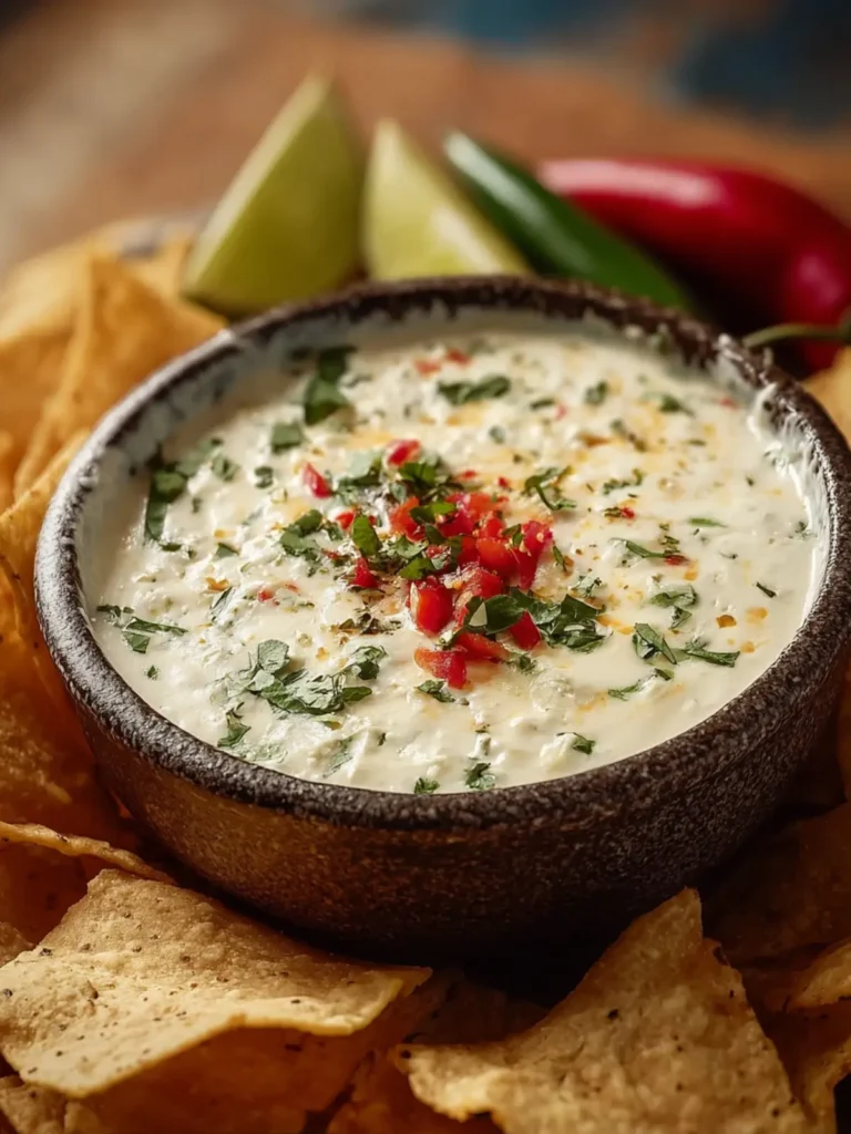 Mexican White Cheese Dip: Discover the Creamy Recipe! First Image