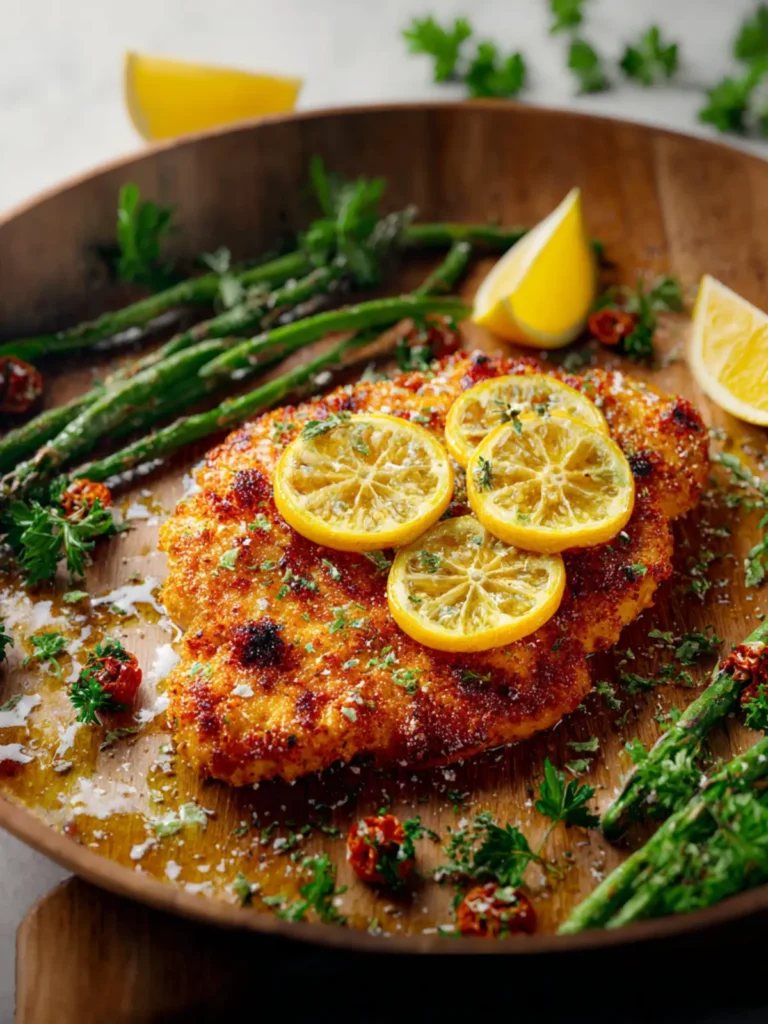 Lemon Parmesan Chicken First Image