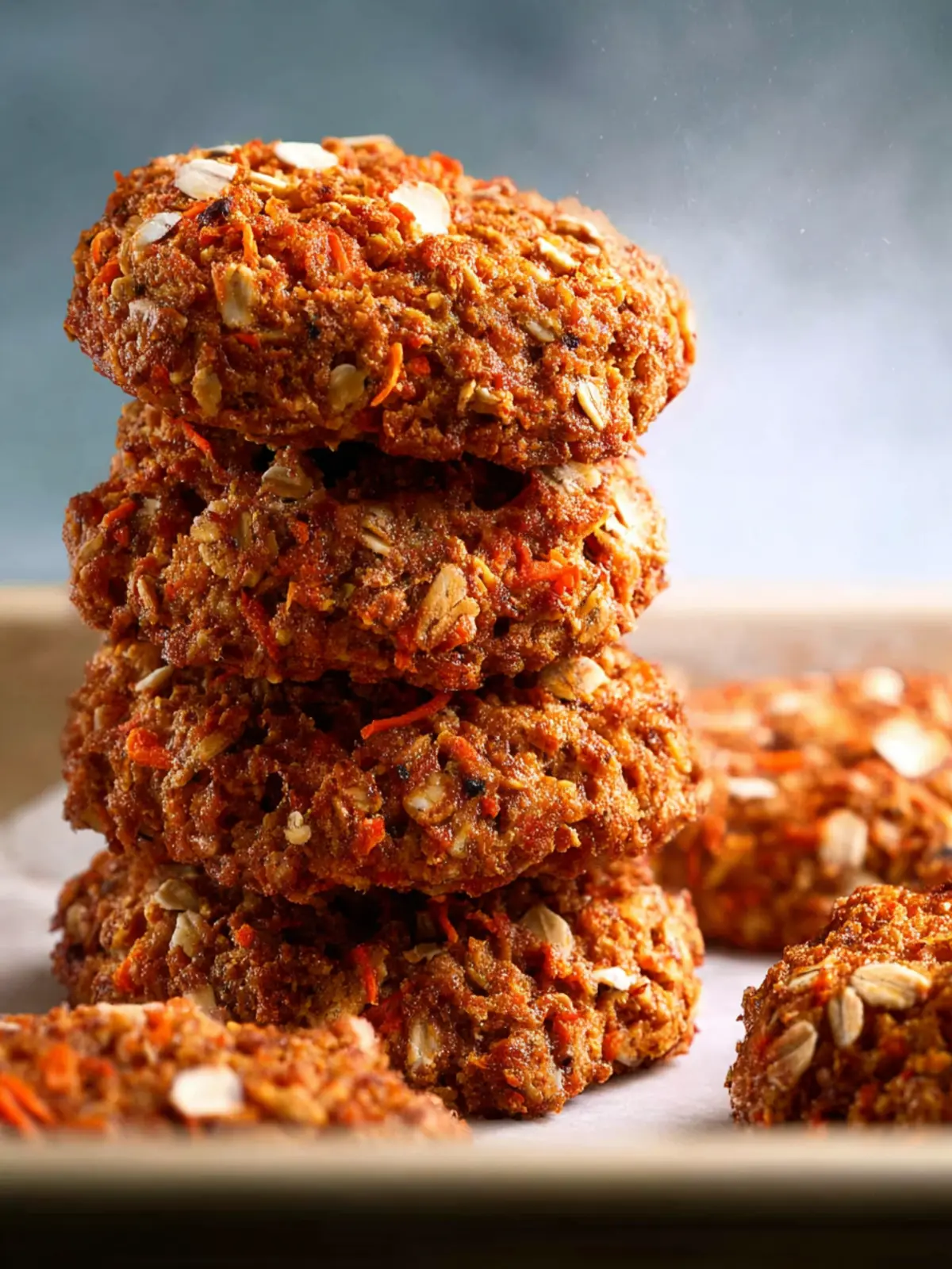 Healthy Carrot Cookies First Image