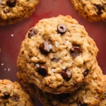 Brown Butter Oatmeal Chocolate Chip Cookies First Image