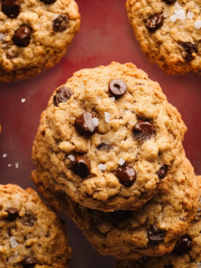 Brown Butter Oatmeal Chocolate Chip Cookies First Image